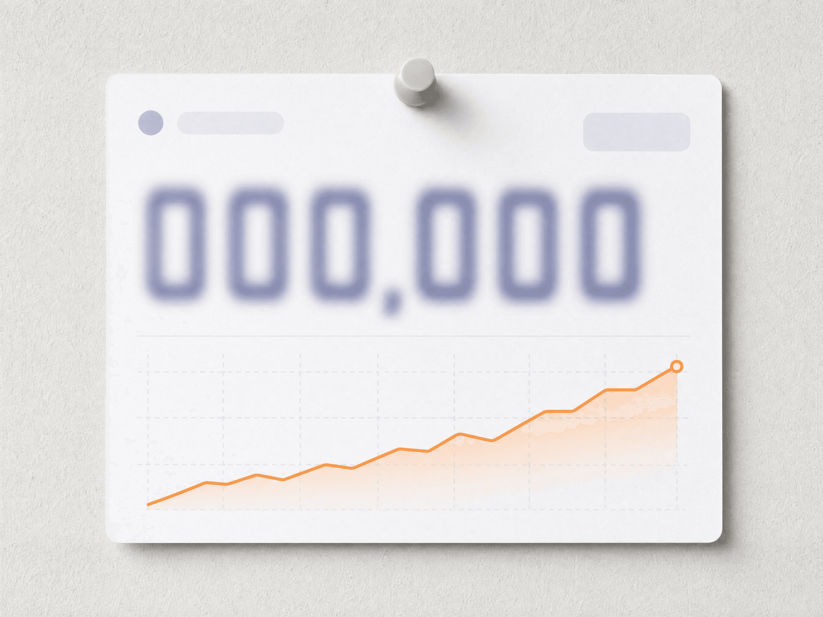 KPI tracker card